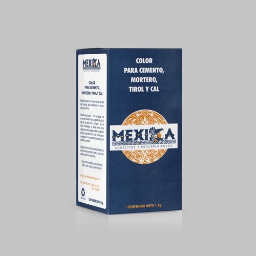 Color y pigmento para cemento mexica