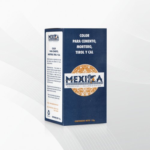 Color y pigmento para cemento mexica