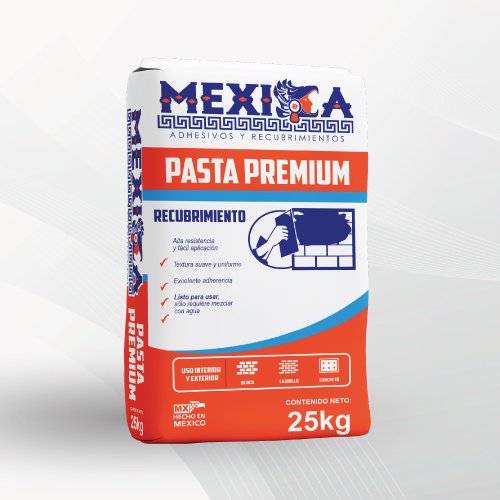 Estuco pasta premium mexica